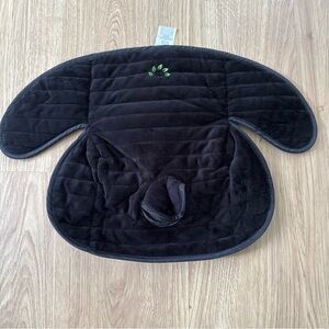 Black Quilted Baby Seat Liner